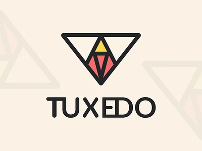 Tuxedo: Ties Brand Logo app branding cloth clothing brand design fashion fashion brand graphic design illustration logo logo design luxury minimal minimalist logo modern logo tie ties brand tuxedo ui vector