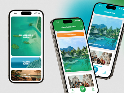Tourism App app design home ios menu mobile app project safe super app tourism tourism app tourist travel travel app ui ux
