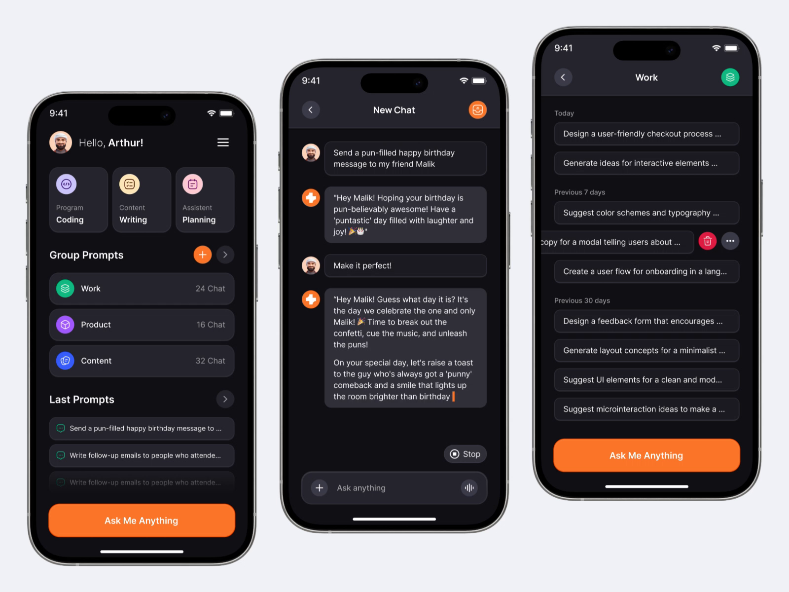 Example of Mobile App Design