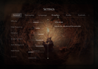 Day 7/100 - Settings Page dailyui design plague tale ui ux web design