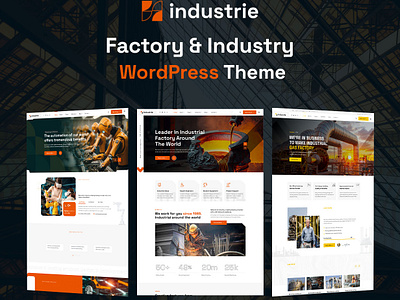 Industrie- Factory and Industry WordPress Theme factory website industrie industry and factory industry themes industry website industry wordpress theme premium themea rstheme wordpress themes wordpress website cons