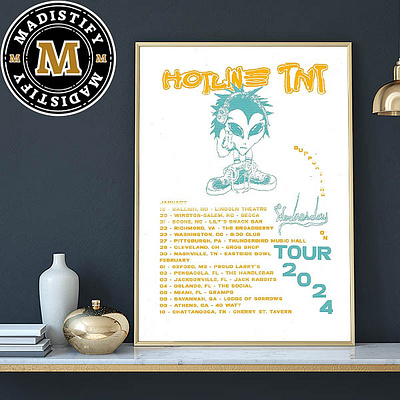 Hotline TNT USA Out Of Town Tour 2024 Schedule Date List Begins design poster