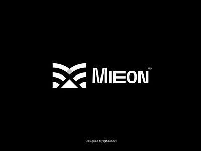 Mieon Logo Design brand branding company graphic design identity letter logo logo design logodesign logotype m maks minimal