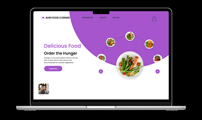 Food Website Concept branding food ui ux website