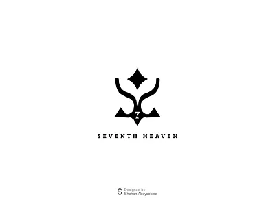 Seventh Heaven - Brand Identity Design br brand identity brand identity design brand identity designer graphic design lo logo design logo design ideas logo design inspirations logo designer logo inspirations