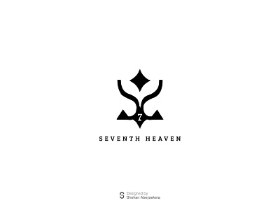 Seventh Heaven - Brand Identity Design br brand identity brand identity design brand identity designer graphic design lo logo design logo design ideas logo design inspirations logo designer logo inspirations