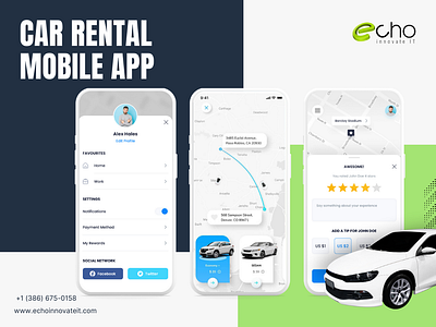 Explore the Open Road with Our Car Rental App Development! app development car rental app india usa