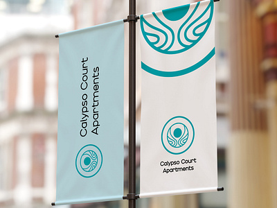 Visual Identity for Calypso Court Apartmants, TX branding graphic design logo design vector visual identity