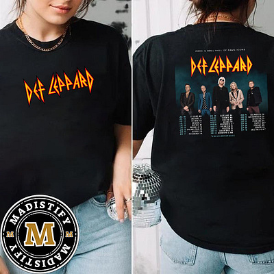 Def Leppard The Summer Stadium Tour 2024 Schedule Date List With design tshirt