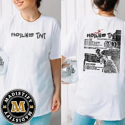 Hotline TNT USA Carwheel Tour 2024 Schedule Date List Begins In design tshirt