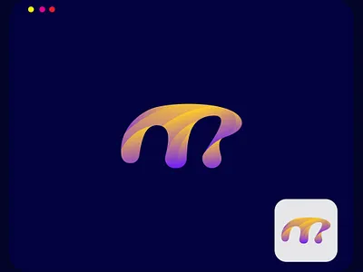 M Elephant Symbolic Logo | M logo For New Business modern