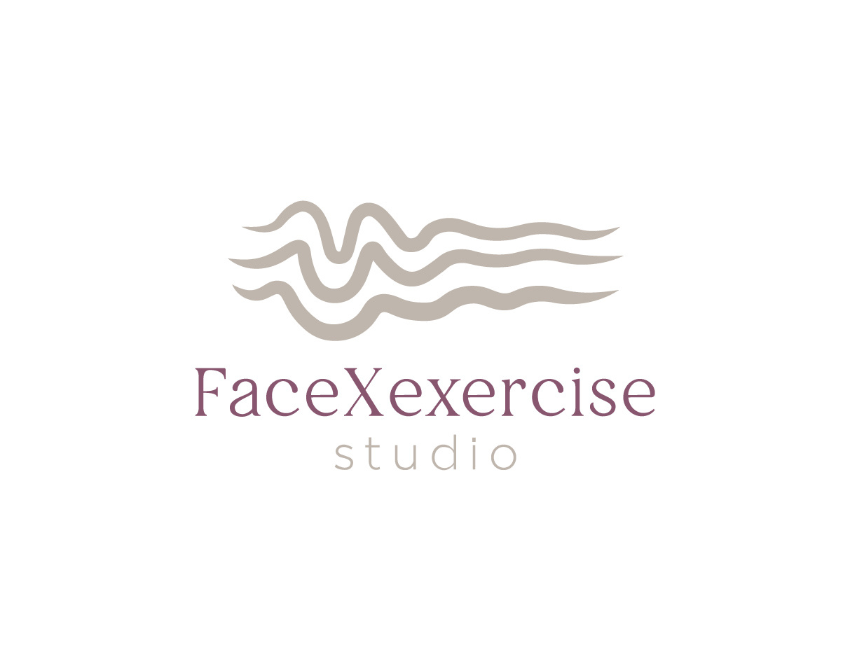 Non-surgical Beauty Studio |FaceXexercise Visual Identity Design branding graphic design logo