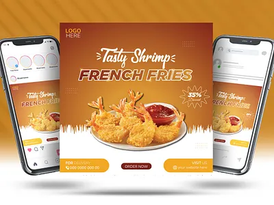 Food Social Media Promotion Post Design food design food instagram post food post food post design food social media post food social media post design food social media french fries post french fries post design instagram food post instagram post pirignex shrimp fries post shrimp fries post design social media social media post social media post design tasty food instagram post tasty food post tasty food post design