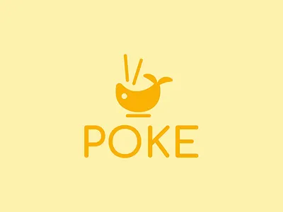 POKE restaurant bowl branding burger chopsticks fast food fish food food corner graphic design hawaii healthy japanese logo poke restaurant sashimi sea seafood shrimp sushi
