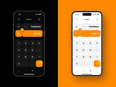 Currency Converter - Calculation App 3d animation app calculator converter currency currency converter dailui dailyuichallenge dailyuidesign design flat design ios minimal mobile ui user experience user interface ux uxui