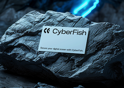 CyberFish - Business Card brand design branding business card design graphic design logo minimal visual identity