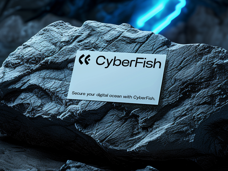 CyberFish - Business Card brand design branding business card design graphic design logo minimal visual identity