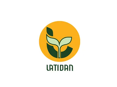 Logo design for an organic product brand by Amin Hosseini branding graphic design illustration logo plant typography