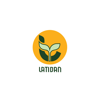 Logo design for an organic product brand by Amin Hosseini branding graphic design illustration logo plant typography