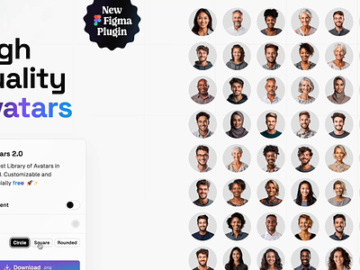 600+ free Avatars + Figma plugin 🚀 avatars branding face faces fimga free freebie illustration interface kit peopl persona plugin resource saas sketch uistock user users web