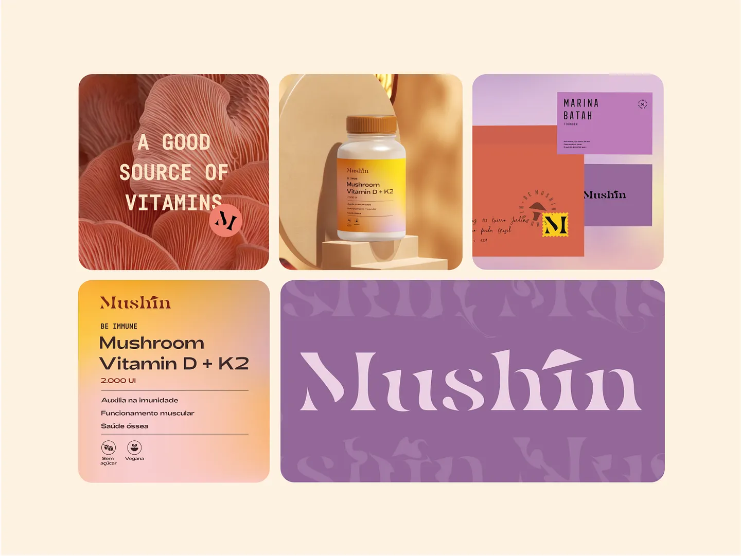 Mushin: Innovative Branding and Packaging Design for Supplements