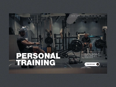 Website for a fitness trainer branding coach corporate website design design site designsite figma figma design fitness graphic design landing page sport trainer ui ux ui uxui web design webflow website websute design