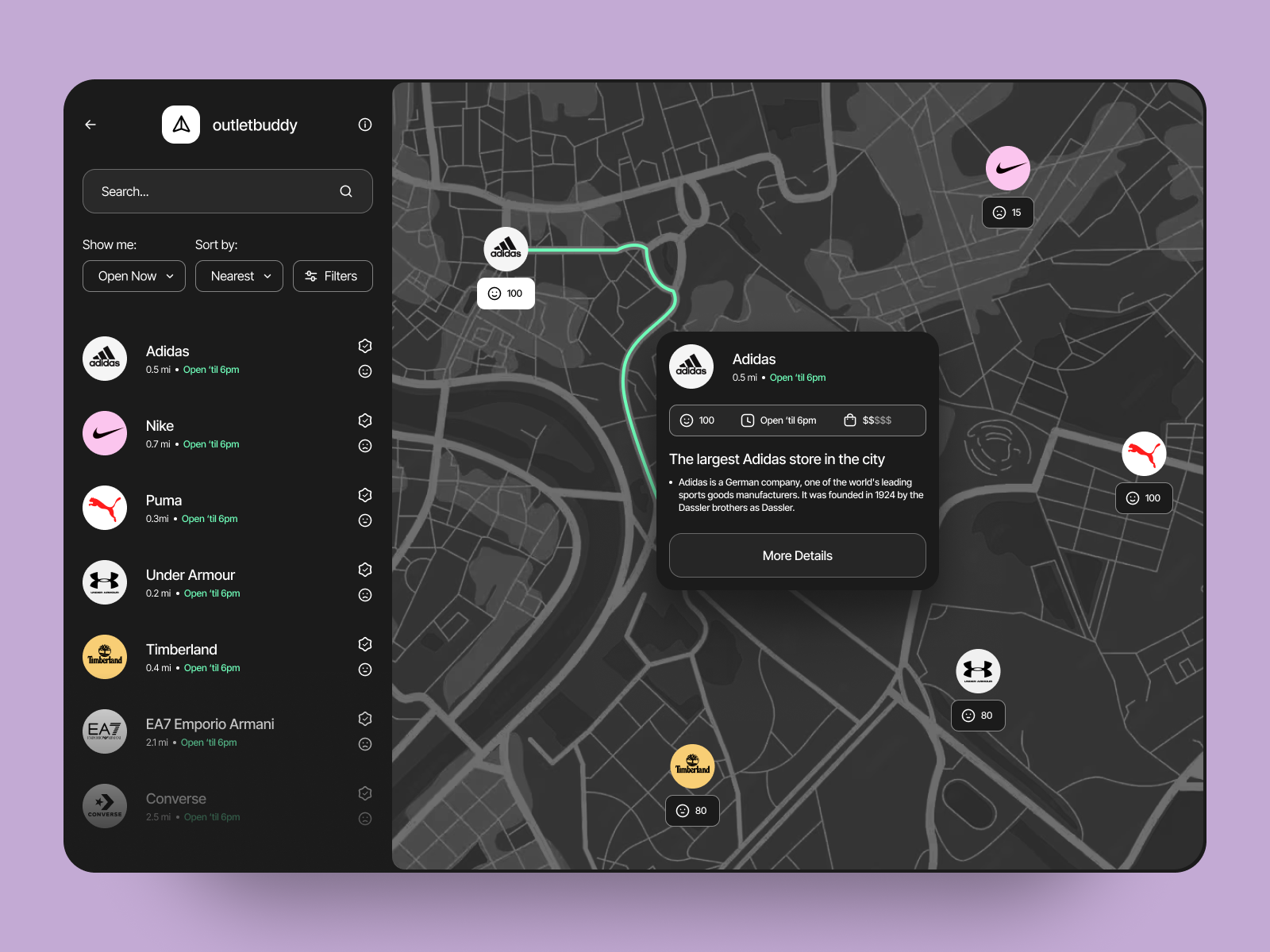 Maps App Design by Solar Web for SOLAR Digital on Dribbble