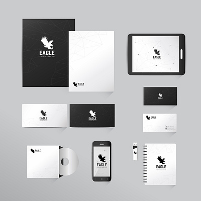 Eagle logo branding creativity eaglelogo eye catching geometric graphic design high end iconography logo motion graphics typography