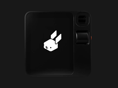 Rabbit R1 - Pocket Companion 3d animation r1 rabbit spline