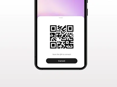 QR Scan barcode interaction design interface design qr code scan toast tooltips