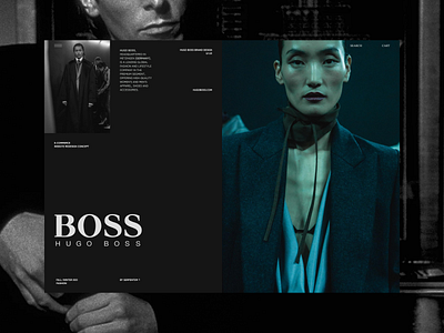 HUGO BOSS — Brand IDENTITY. brand design branding company design designer fashion figma homepage hugo boss interface landing redesign concept style ui uiux user interface web web design website website design