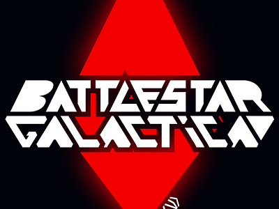 Battlestar Galactica battlestar galactica brand branding bsg creative design designer graphic design identity illustrator logo logotype typo typography vector vector art