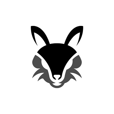 Bunny Logo animal logo bunny bunny logo cool rabbit logo iconic rabbit logo logo rabbit head logo rabbit logo