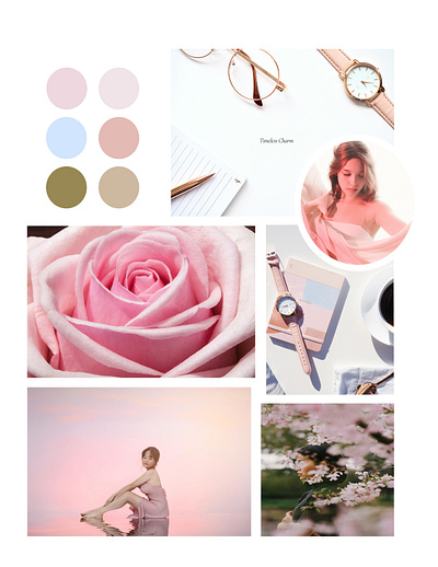 Moodboard design graphic design moodboard