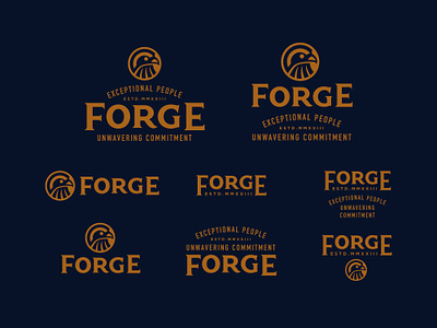 FORGE brand identity branding consultant consulting forge growcase logo logo design logotype mining industry north northerner sweden