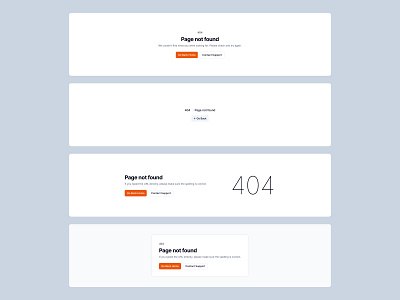 Minimal 404s 🪢 404 design error landing landing page minimal mynaui saas ui web design