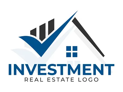 Real estate, Investment logo 3d beautiful logo branding check mark logo corporate logo finance logo graphic design home logo investment logo logo minimal logo minimalist logo modern logo organic logo real estate logo travel logo unique logo