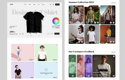 Landing Page UI Design branding business goal business ui creative ui customer engaging ui daily ui e commerce engaging website featured interface design landing page modern ui modern web ui design more sell ui shop ui typography user friendly ui user interface web app website design