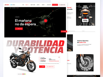 Hero Website - Product Page design figma graphic design ui web website