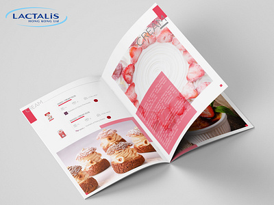 Products catalogue Landing page | Lactalis HK brochure catalogue fb food service graphic design lactalis