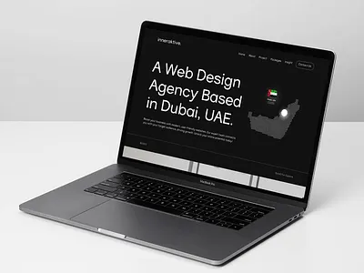 Inneraktive - Dubai Agency Web Design agency agency dubai agency portal agency profile barkahlabs business clean dark design agency digital landingpage marketing modern product design service trend ui ux web design website
