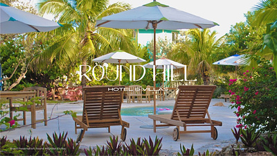 Round Hill - Brand Identity brand design brand designer branding design freelancer graphic design hospitality hotel illustration logo travel vector