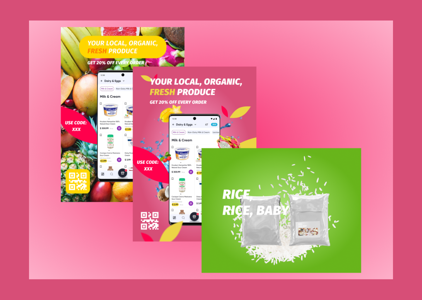 Qwqer, Dropping Buy marketing banners art branding design graphic design icon illustration logo marketing ui vector web