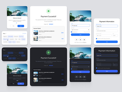 UI Elements – Input fields – Filters - Payment adobexd design figma mobileapp ui uidesign uielement uiux ux website