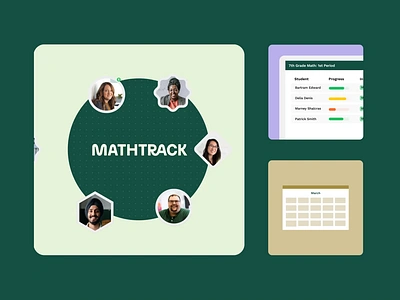 MathTrack | Education brand animation after effects animation branding colors education math motion graphics shapes teachers