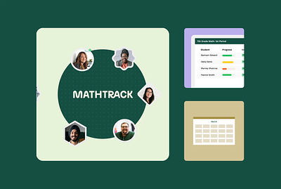 MathTrack | Education brand animation after effects animation branding colors education math motion graphics shapes teachers
