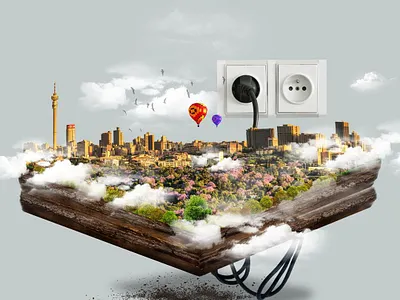 The Plug Photoshop illustration graphic design illustration photoshop