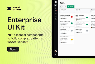 Enterprise UI Kit b2b components design design system enterprise enterprise ui kit figma library template ui ui kit ux