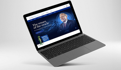 Redesign of the Berkshire Hathaway website homepage