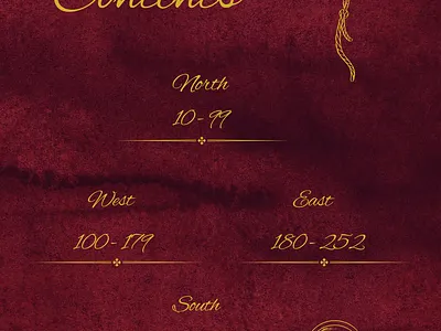 Table Of Contents book design illustration indesign